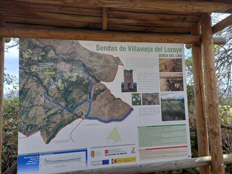 Casita Con Encanto Tranquilidad Villavieja Del Lozoya Wi-Fi En Sierra De Madrid Y A 50 Minutos De Capital Εξωτερικό φωτογραφία